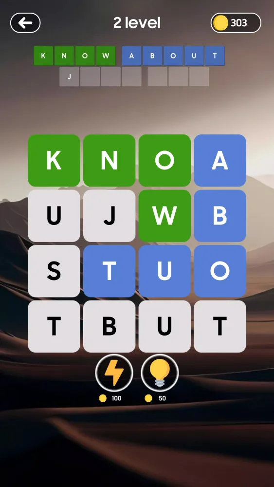 Ảnh chụp màn hình của Fillwords - Crossword game