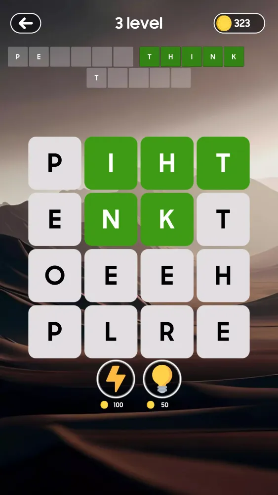 Ảnh chụp màn hình của Fillwords - Crossword game