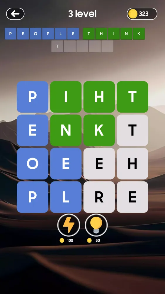 Ảnh chụp màn hình của Fillwords - Crossword game