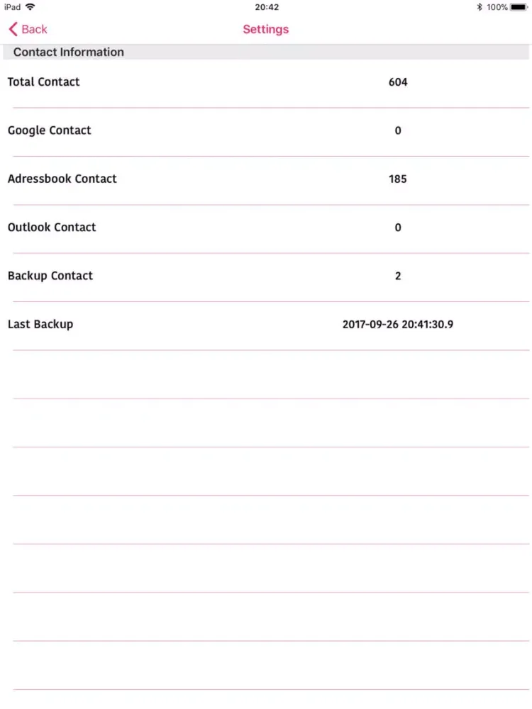 نسخ الاسماء iPad  Ekran Görüntüleri