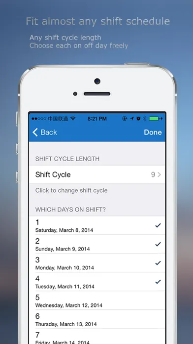 Скриншоты Shift Scheduler
