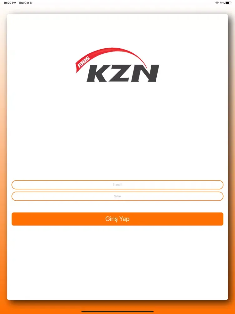 Tangkapan skrin Bahçe Takip Uygulaması iPad 
