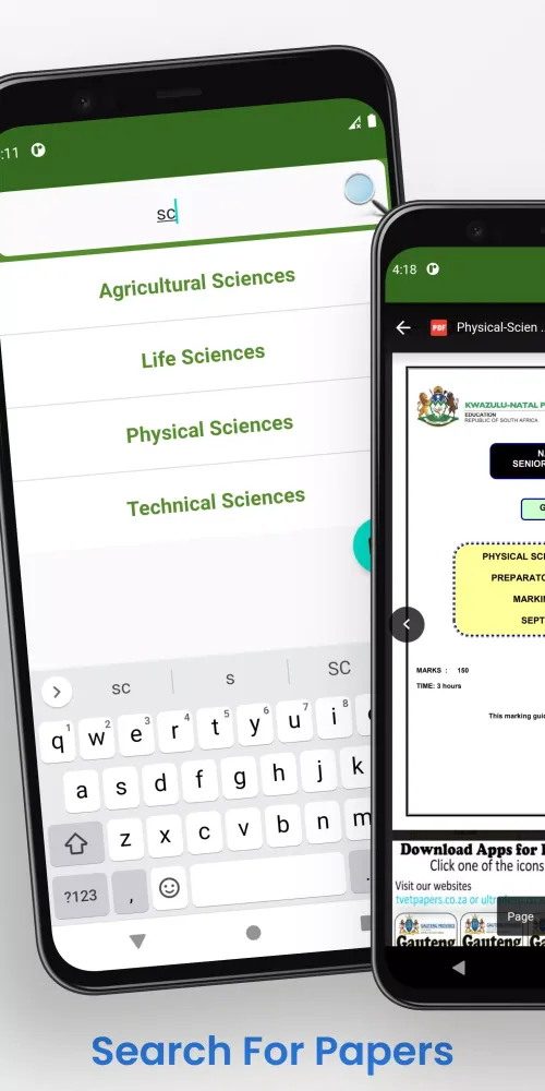 Capturas de pantalla de Grade 12 KZN