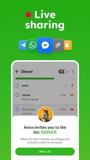 Zrzuty ekranu Listonic: Grocery List App