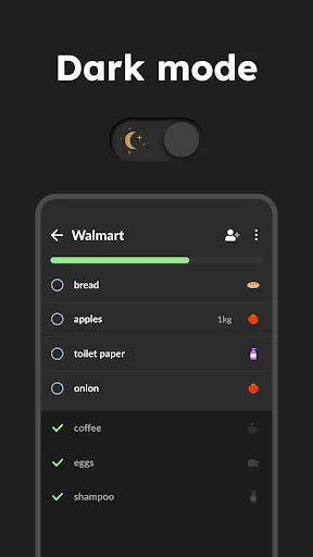 Zrzuty ekranu Listonic: Grocery List App