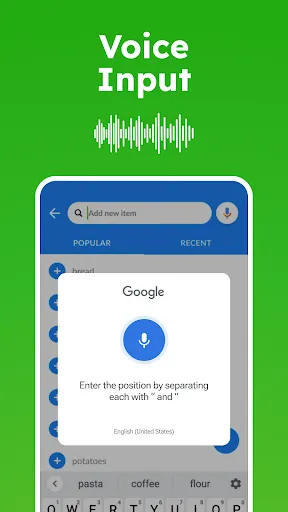 Zrzuty ekranu Listonic: Grocery List App