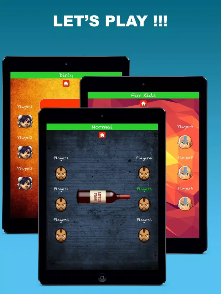Capturas de pantalla de Truth or Dare ? - Spin the bottle and be brave! iPad 