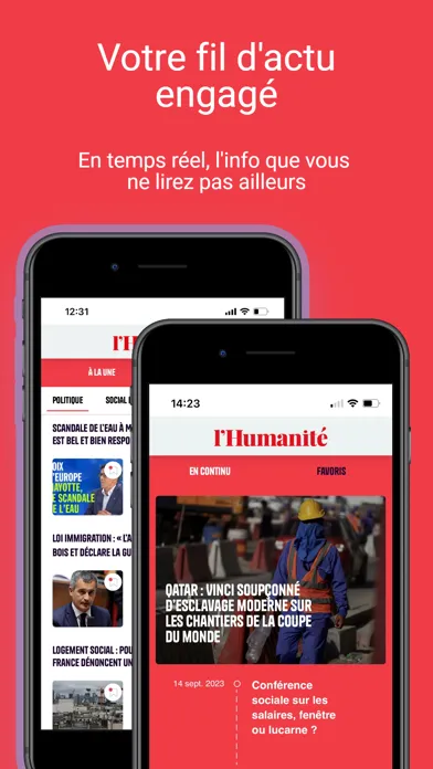 Скриншоты L'Humanité - Le Journal
