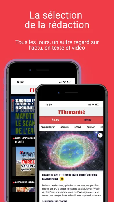 Скриншоты L'Humanité - Le Journal