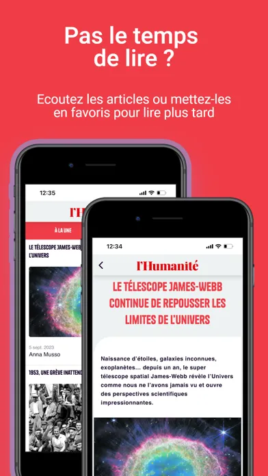 Скриншоты L'Humanité - Le Journal