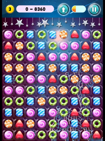 Bubble Candy Popping Free iPad 应用截图