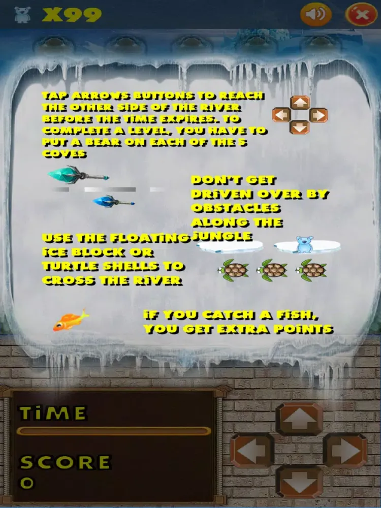 Tangkapan layar Jumper Polar Bear - A Endless Arcade Corssy Road Game iPad 