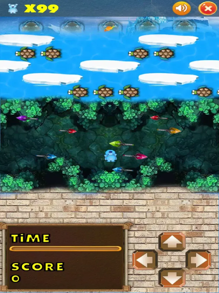 Tangkapan layar Jumper Polar Bear - A Endless Arcade Corssy Road Game iPad 