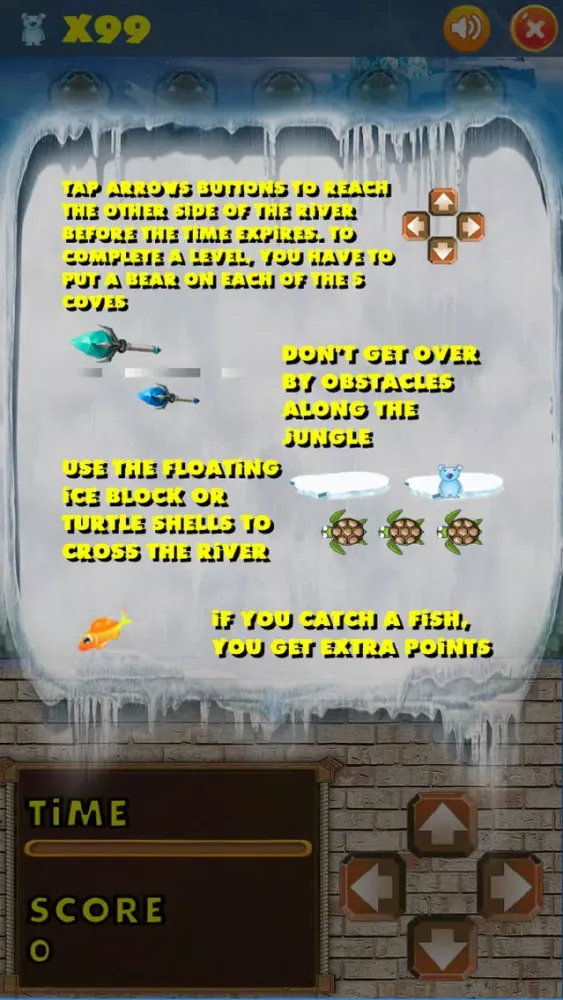 Tangkapan layar Jumper Polar Bear - A Endless Arcade Corssy Road Game