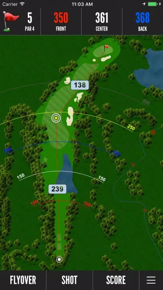 Capturas de tela do Bushnell Golf Legacy Products