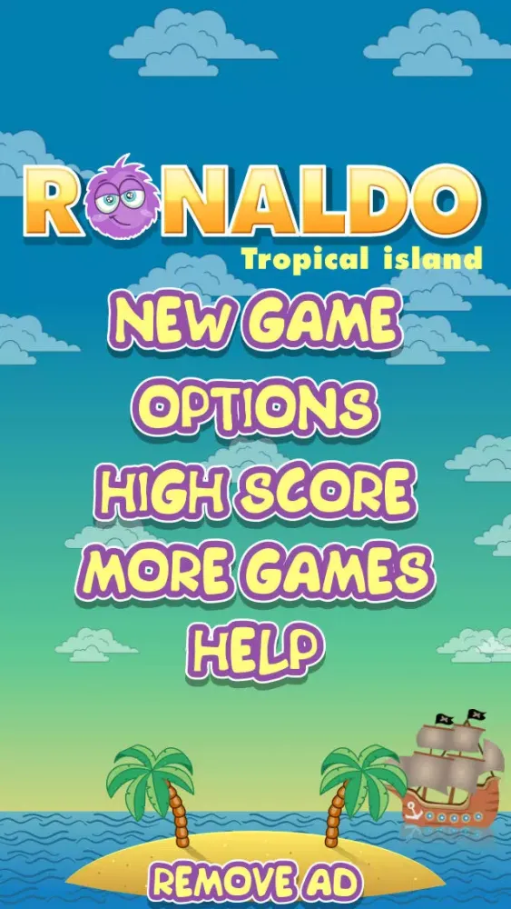 Captures d'écran de Ronaldo - Tropical Island!