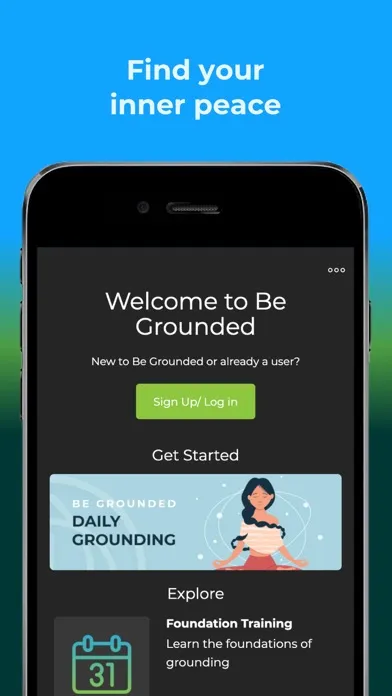تصاویر Be Grounded App