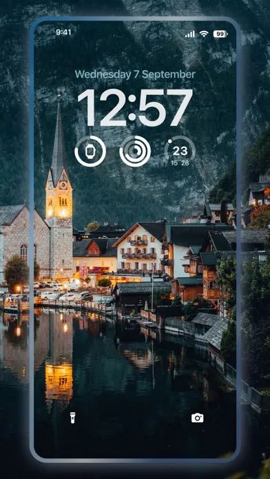 Tangkapan layar Wallpapers for iPhone.