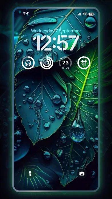 Tangkapan layar Wallpapers for iPhone.