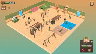 Army Fitness Training Idle Sim سکرین شاٹس