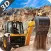 Construction Crane & Dump Truck-Operate Excavator