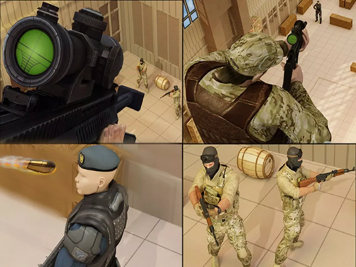 Modern Frontline Elite Commando iPad  스크린샷