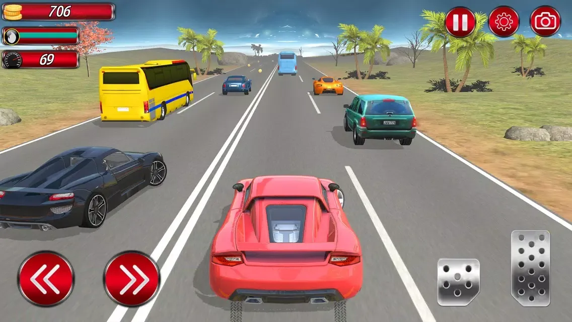 Traffic Highway Car Racer Ekran Görüntüleri