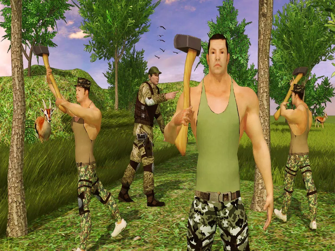 Screenshot di Survival Island – US Army Commando iPad 