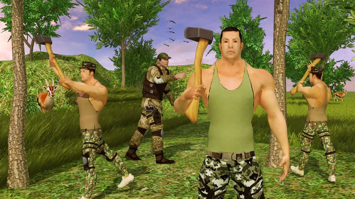 Screenshot di Survival Island – US Army Commando
