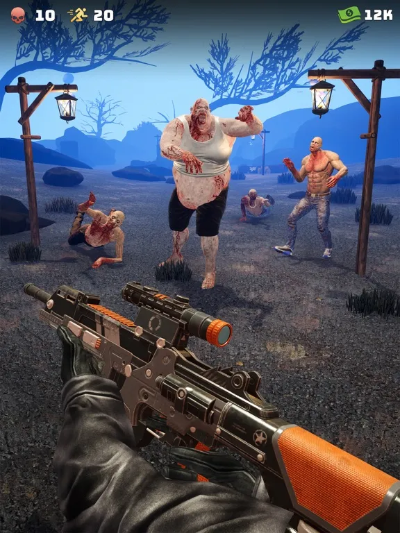 صور Zombie Shooting Gun Games iPad 