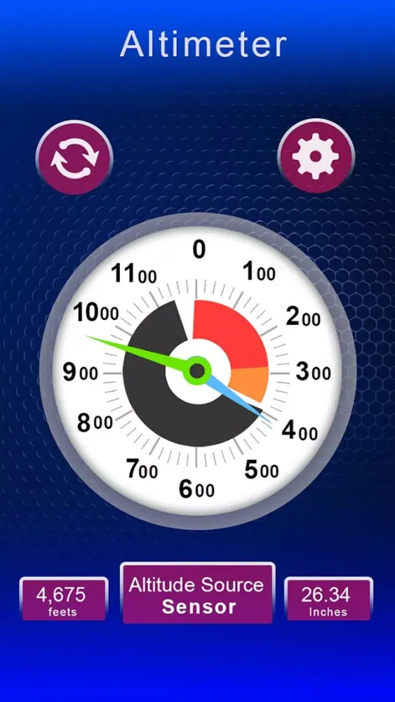 Screenshot di Find My Altitude Now