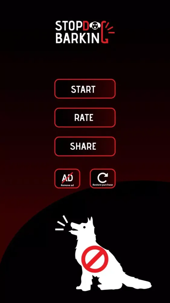Screenshot di Stop Dog Barking Noise