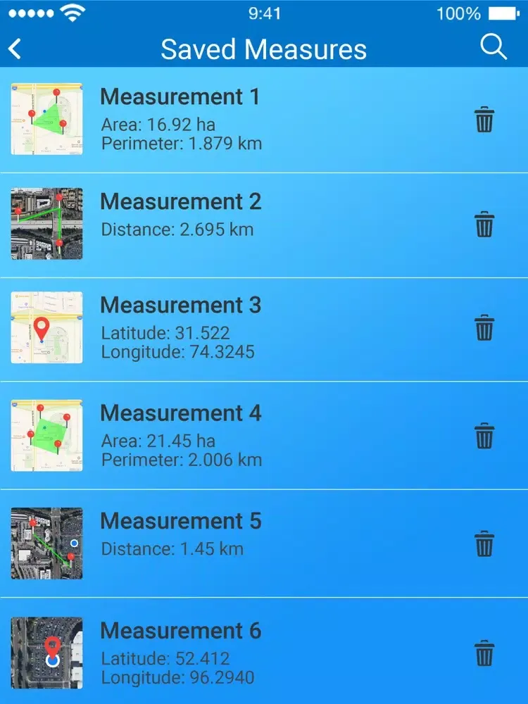 Land Area Volume Calculator iPad  سکرین شاٹس