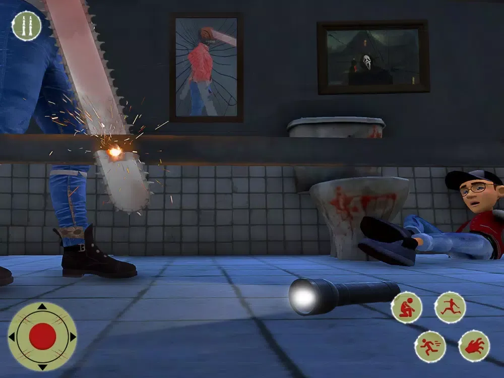 Chainsaw Killer Horror Man 3D iPad 应用截图