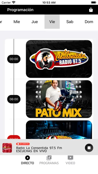 Radio La Consentida 97.5 Fm স্ক্রিনশট