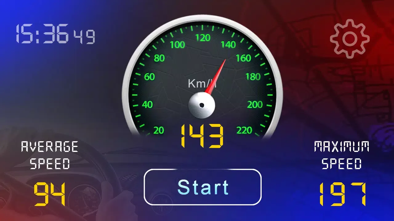 Скриншоты GPS Speedometer: HUD Odometer