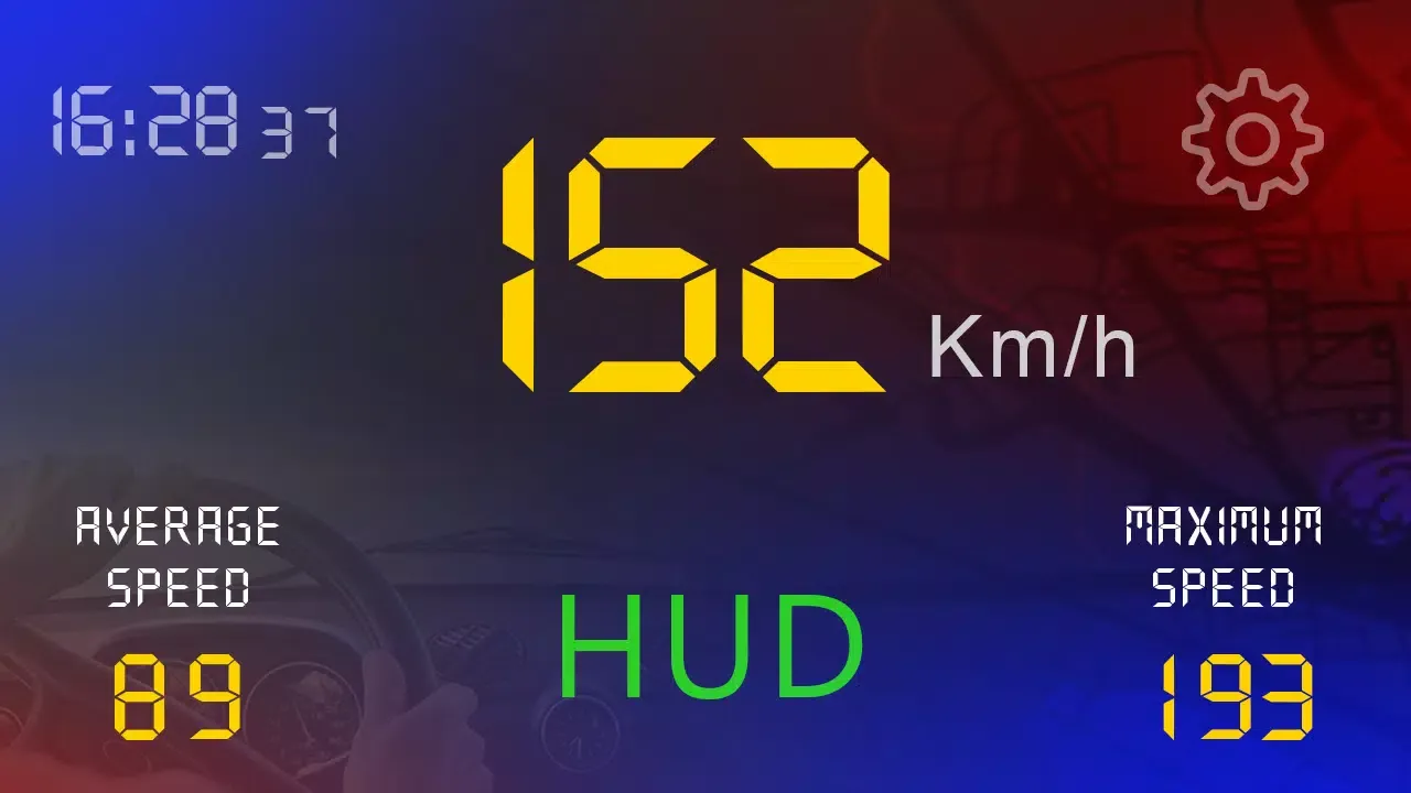 Скриншоты GPS Speedometer: HUD Odometer