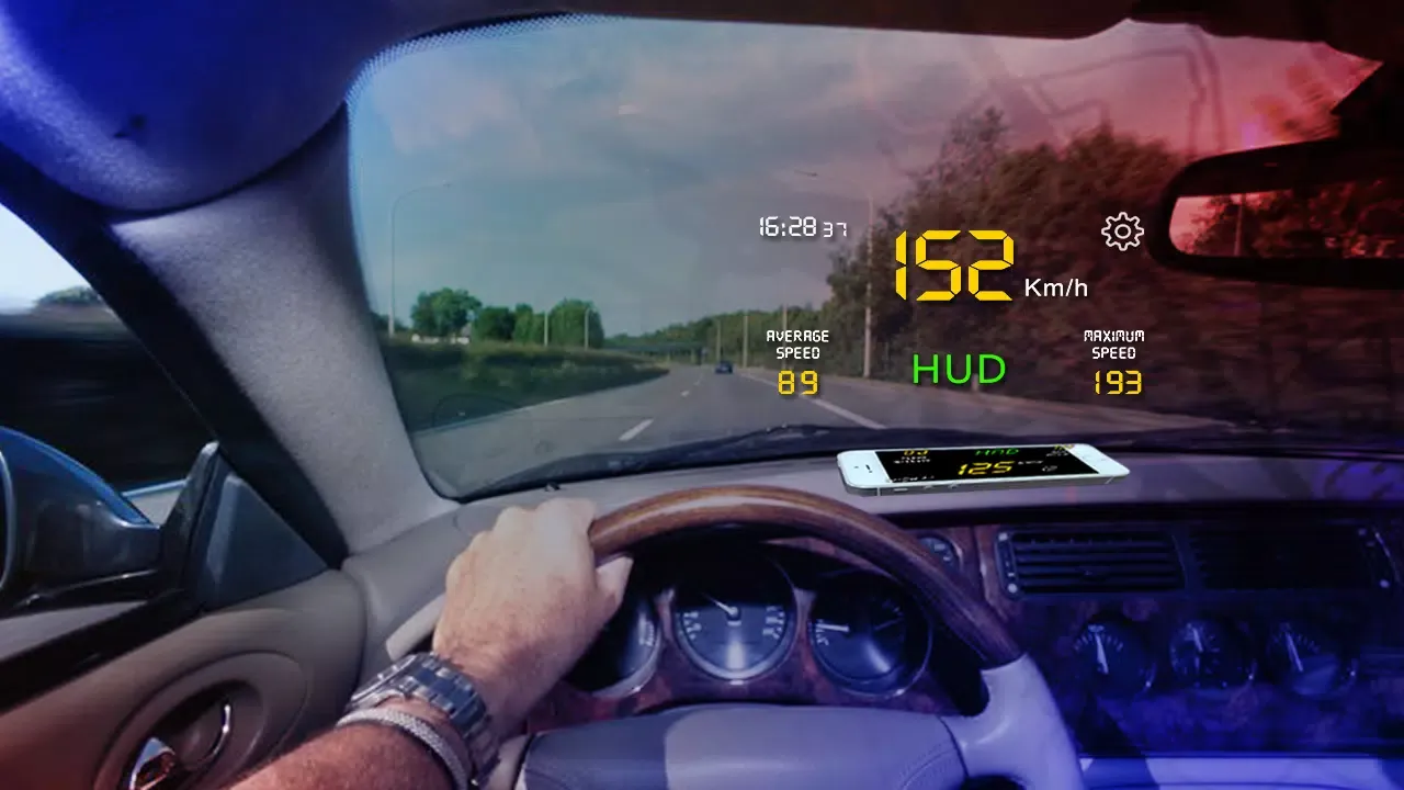 Скриншоты GPS Speedometer: HUD Odometer