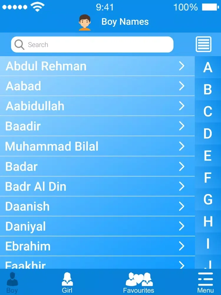 Baby Names With Meaning 2020 iPad 应用截图