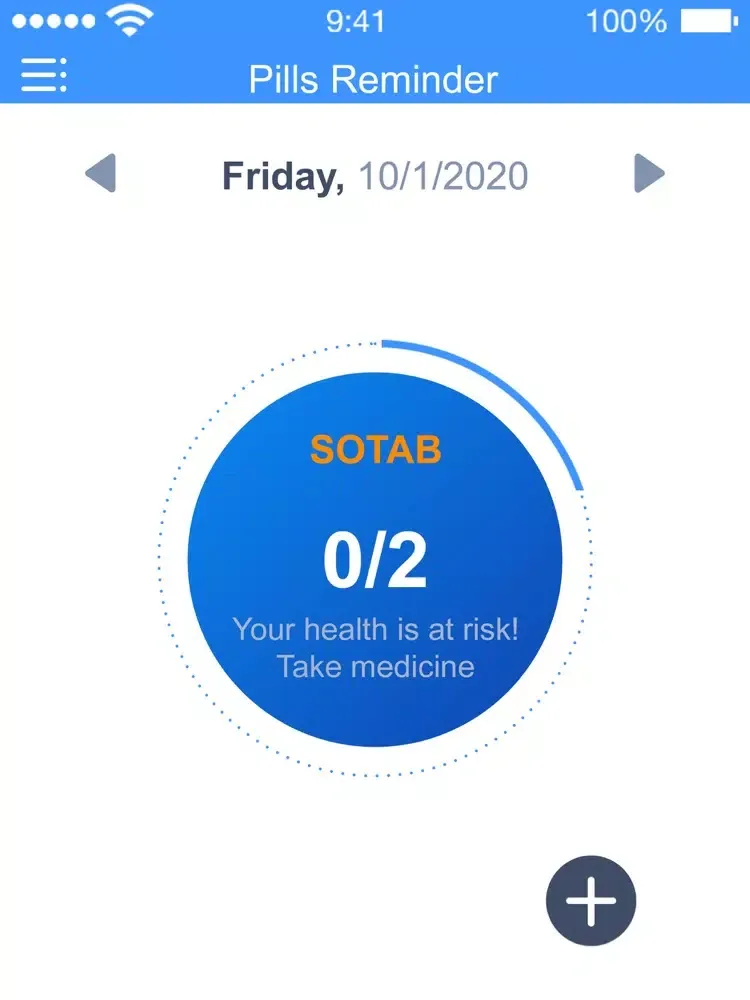 Скриншоты Daily Pill Reminder & Tracker iPad 