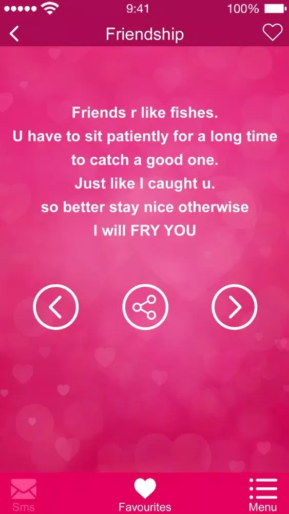 Capturas de pantalla de 50,000+ Love Text Messages