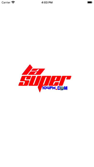 Tangkapan layar La Super 104 Fm