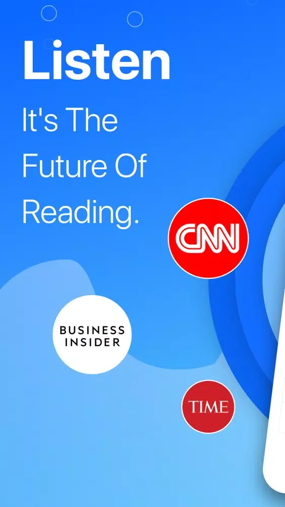 Capturas de pantalla de Audio Text Reader News