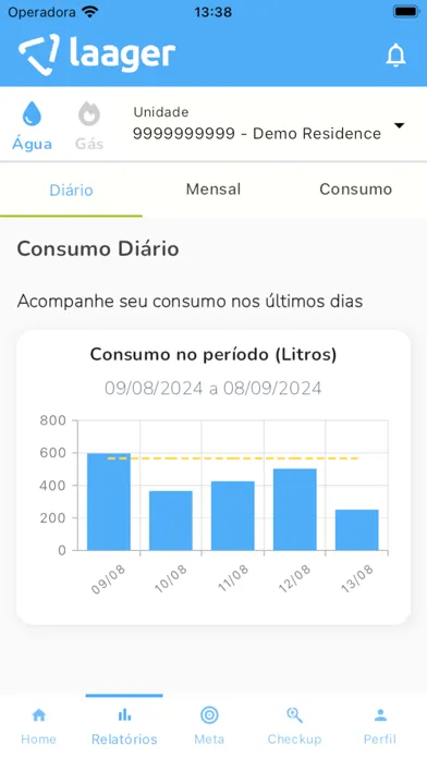 Laager - Meu consumo Ekran Görüntüleri