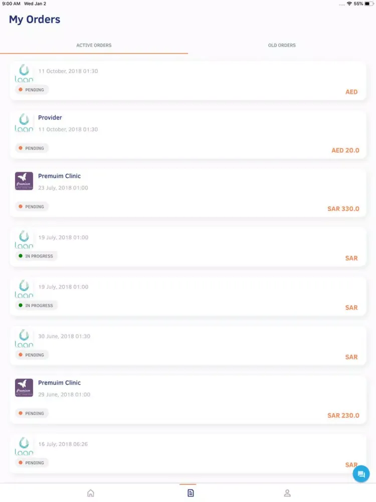 LaanCare iPad  Screenshots
