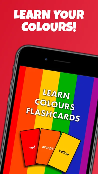 Learn Colours Flashcards स्क्रीनशॉट