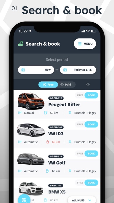 Tangkapan layar MyMove - Flexible Mobility
