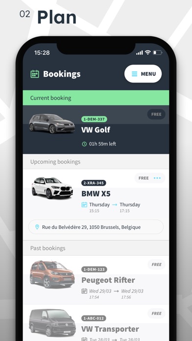 Tangkapan layar MyMove - Flexible Mobility