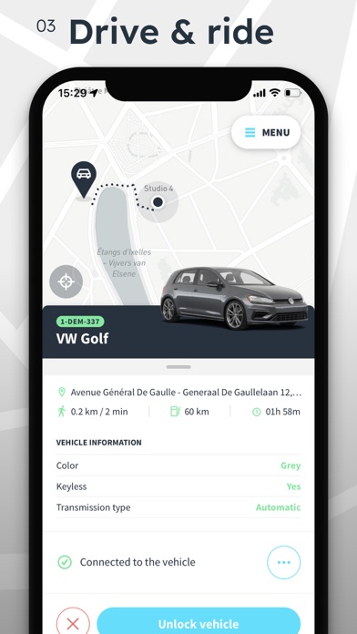 Tangkapan layar MyMove - Flexible Mobility