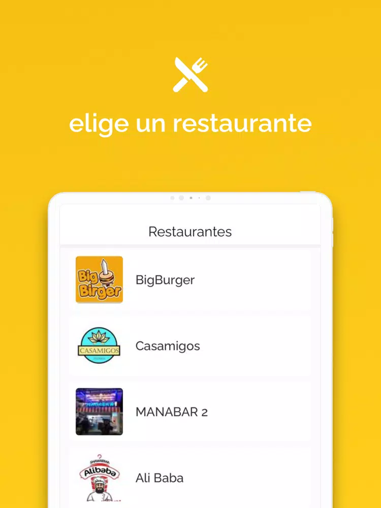 eatplus - ordenar comida iPad 應用截圖